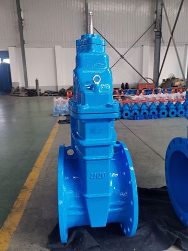 Soft seal dark rod gate Valve DN400