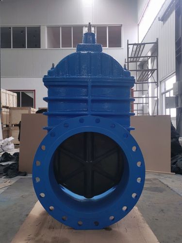 Soft seal dark rod gate Valve DN600