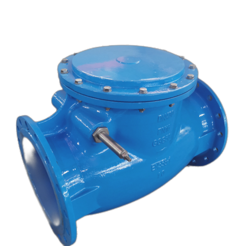 Turn the check valve DN400